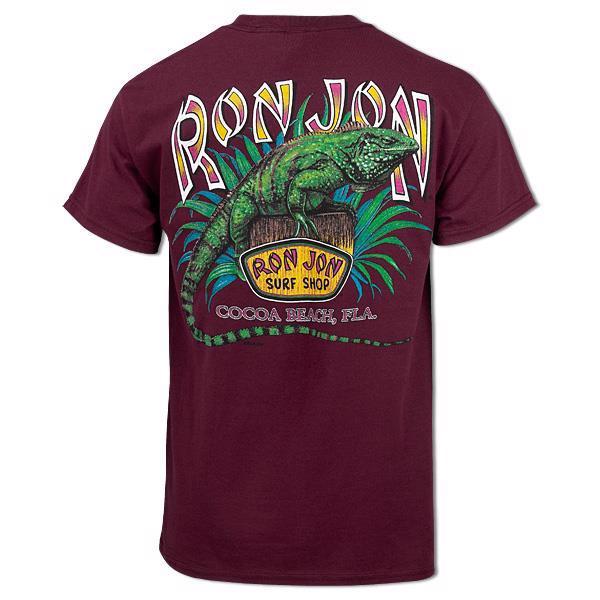 maroon ron jon shirt