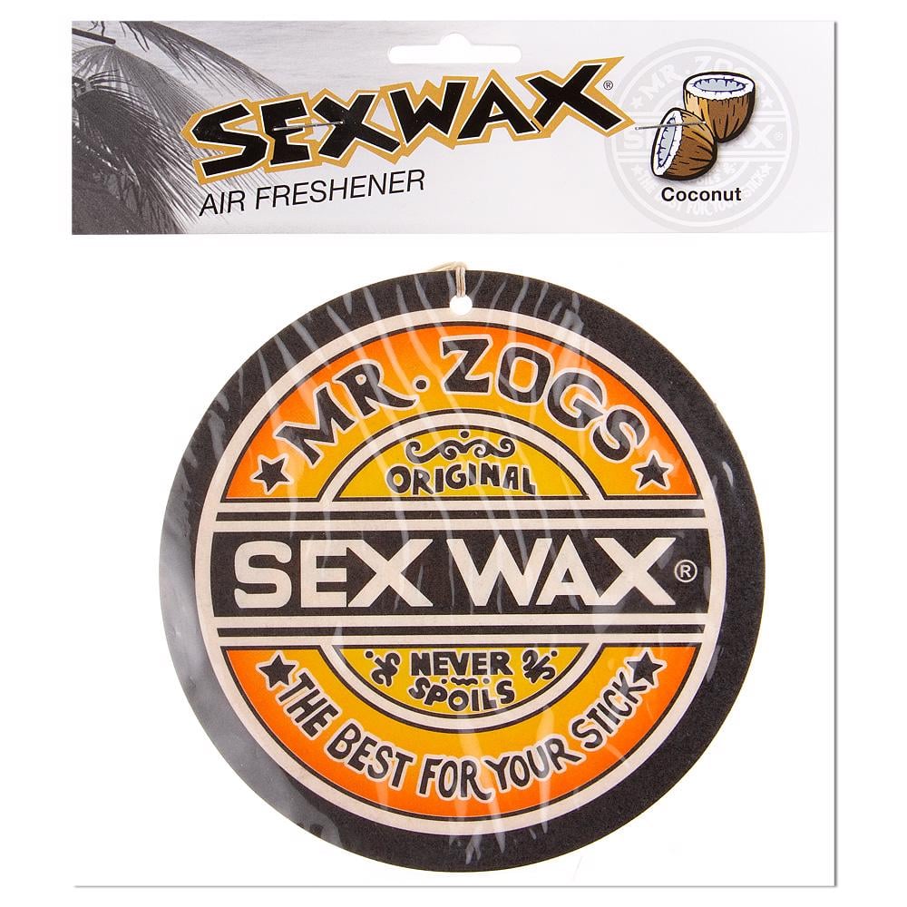 Sexwax Car Freshener - Coconut Scent - Inverted Bodyboarding