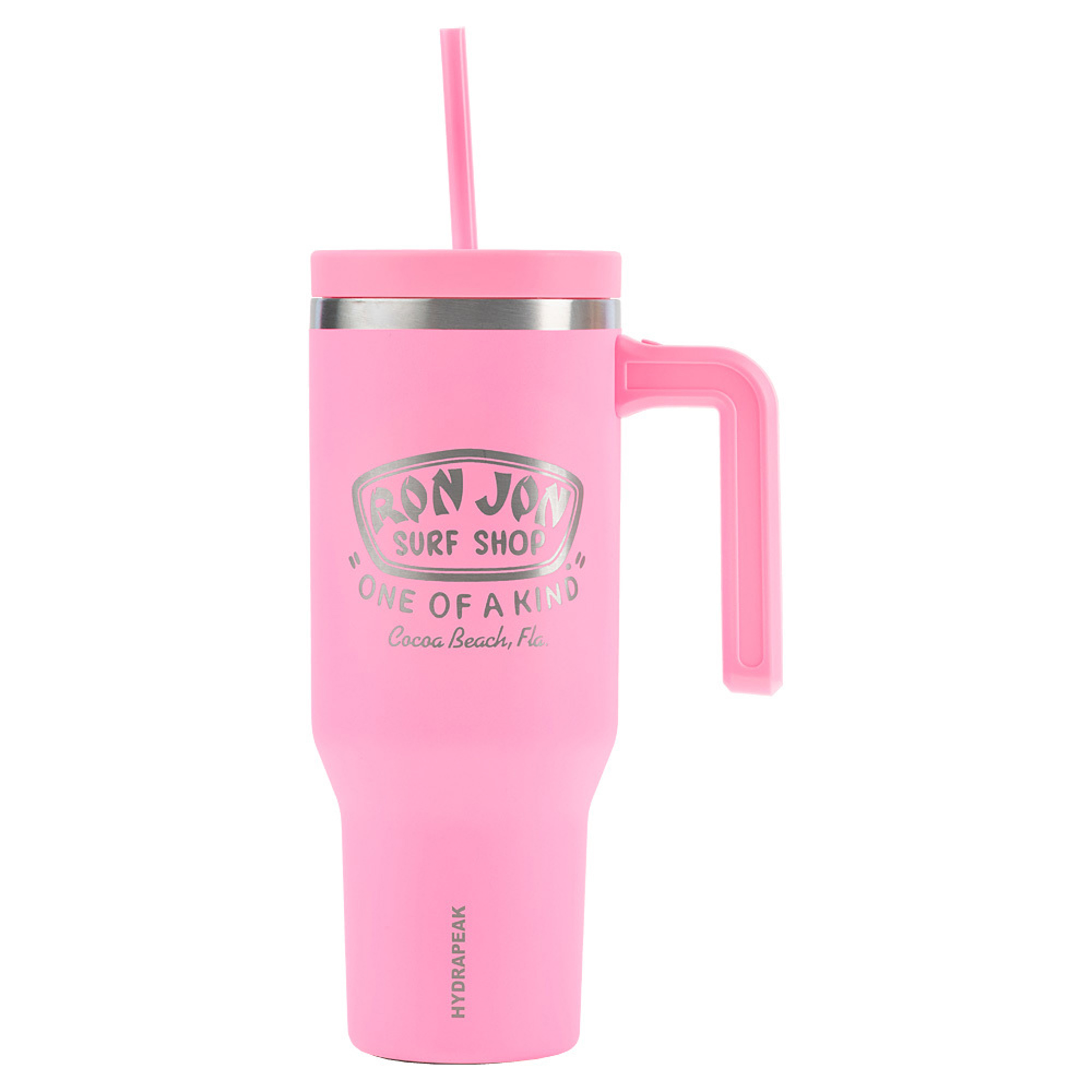 Voyager Kid's 18 oz Tumbler with Handle and Straw Lid - Bubblegum