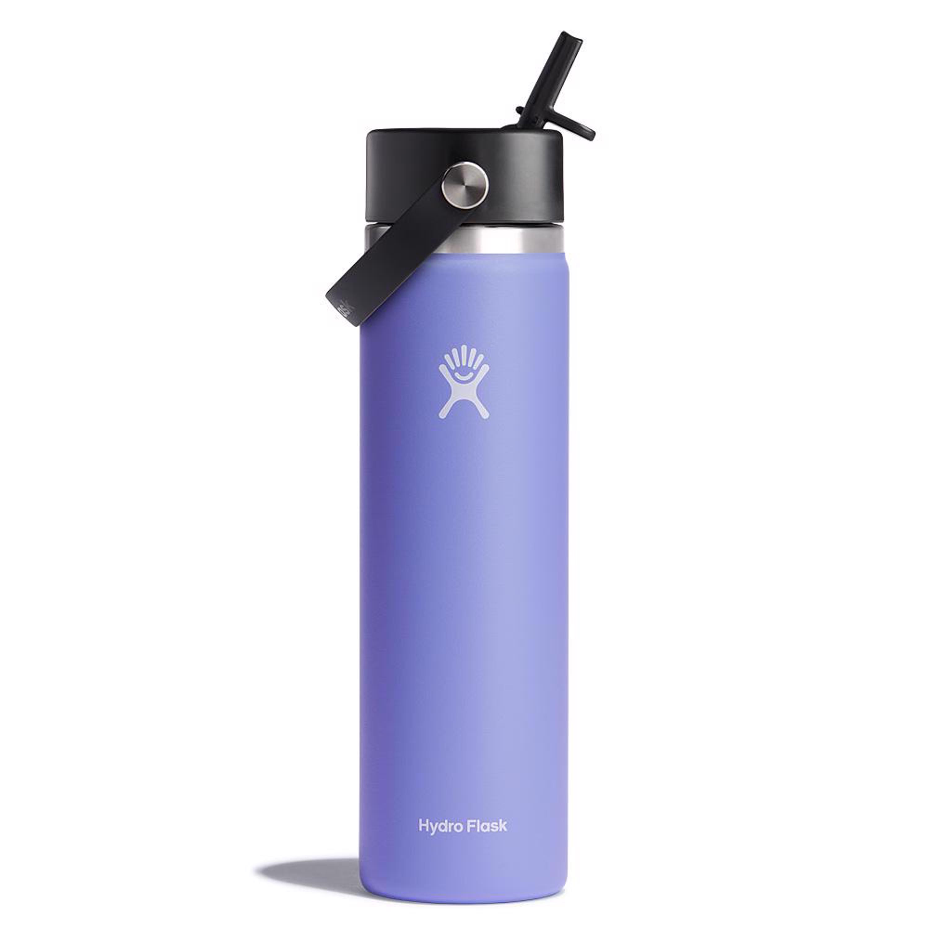 Hydro Flask Standard Mouth Water Bottle with Flex Cap - White - Shop Travel  & To-Go at H-E-B