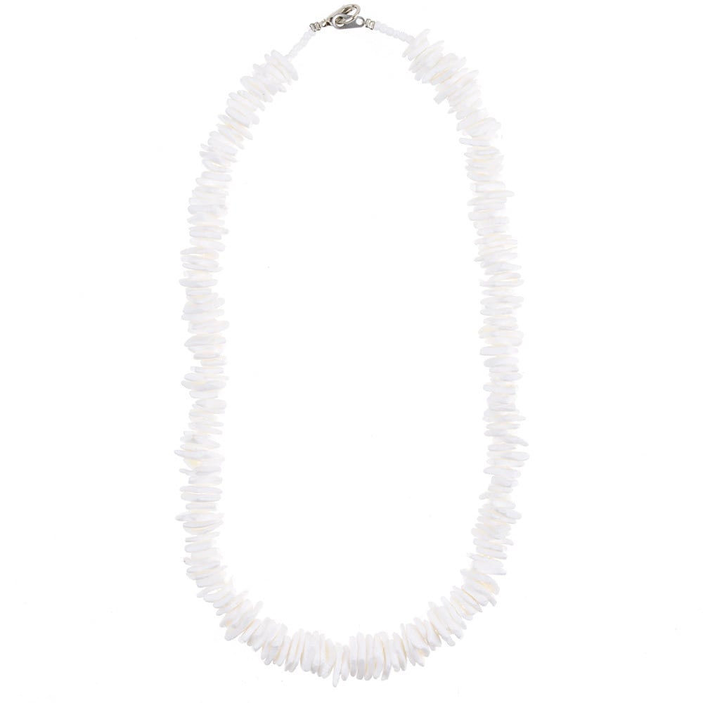 White deals rock necklace