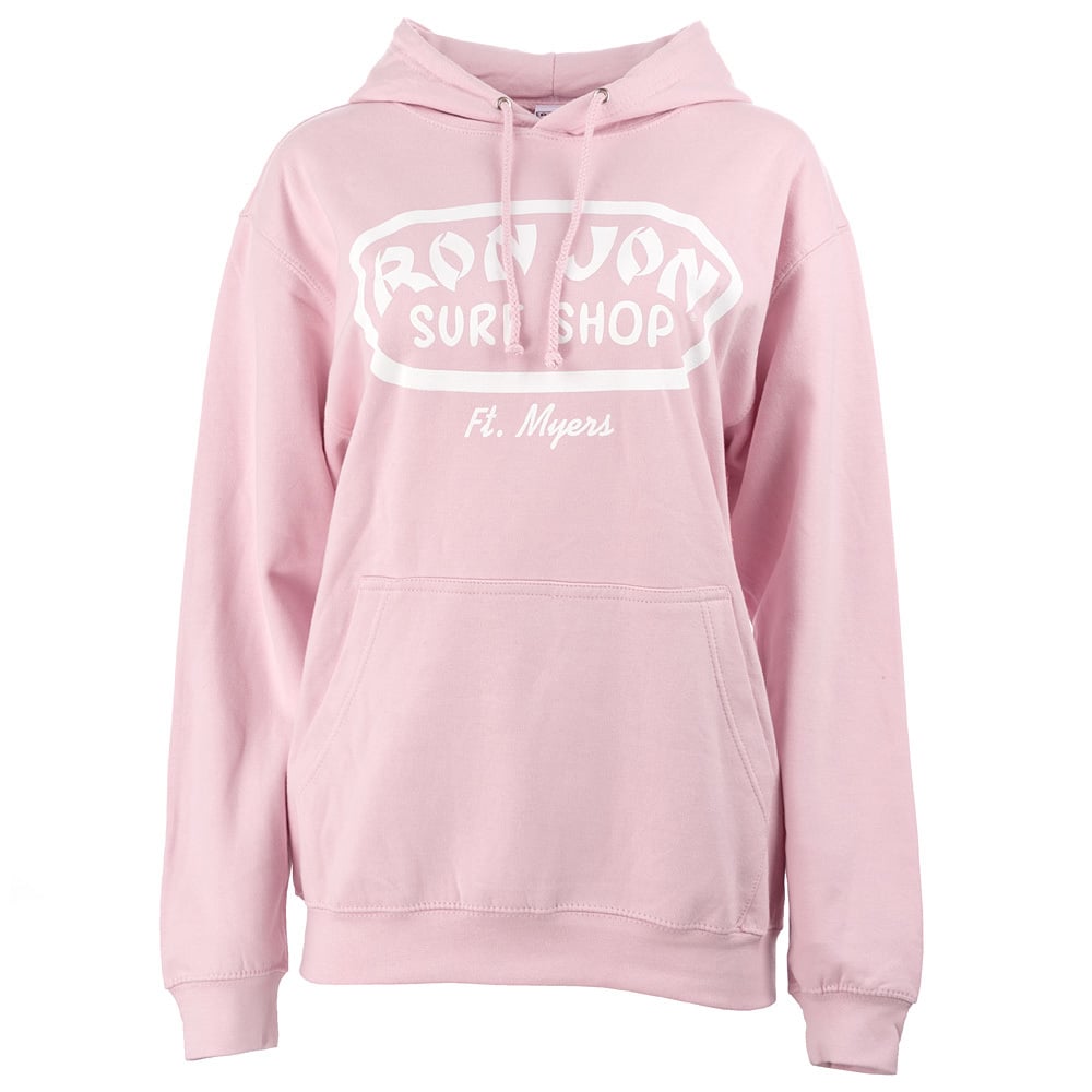 Lighthouse Logo Hoodie Sweatshirt- hot Ontario Pink