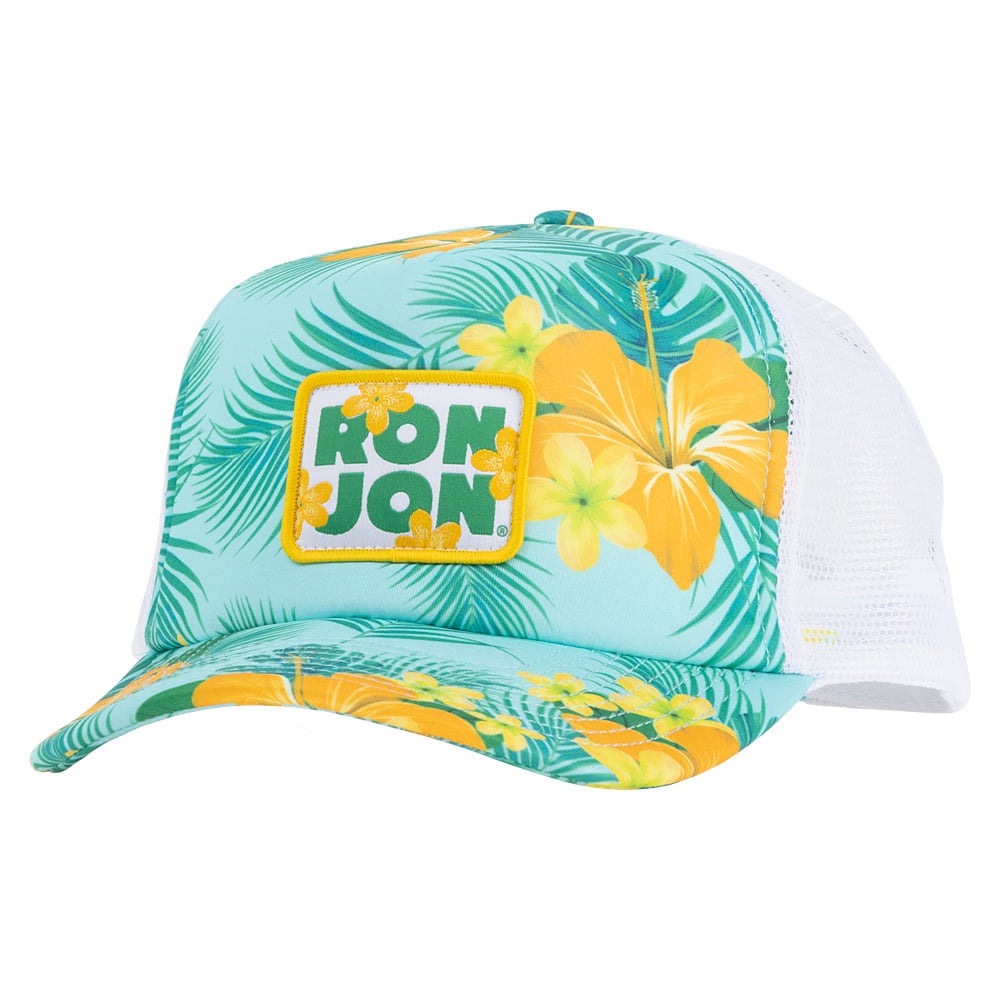 Ron Jon Women s Hibiscus Foamie Trucker Hat Ron Jon Surf Shop