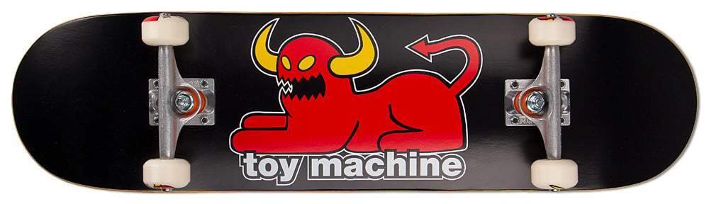 Toy Machine Black Complete Skateboard