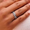 Checkerboard Ring SILVER - 36391SILV Lifestyle.jpeg