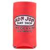 10920584000D--ron_jon_red_cocoa_beach_slim_can_coolie_front.jpg