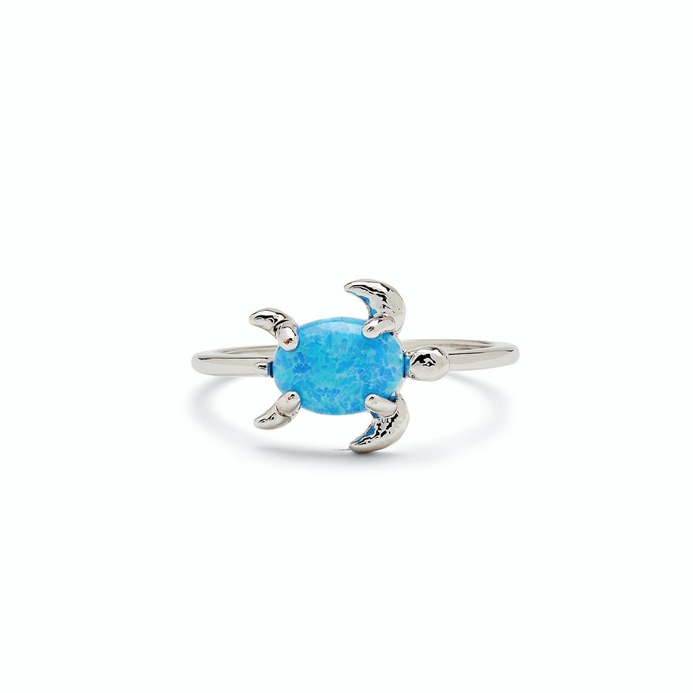 Opal Sea Turtle Ring Silver - 10JEPK1256SILV.jpeg