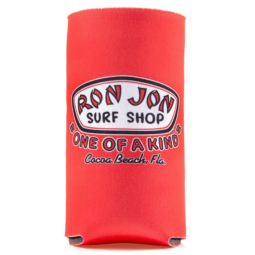 10920584000D--ron_jon_red_cocoa_beach_slim_can_coolie_front.jpg