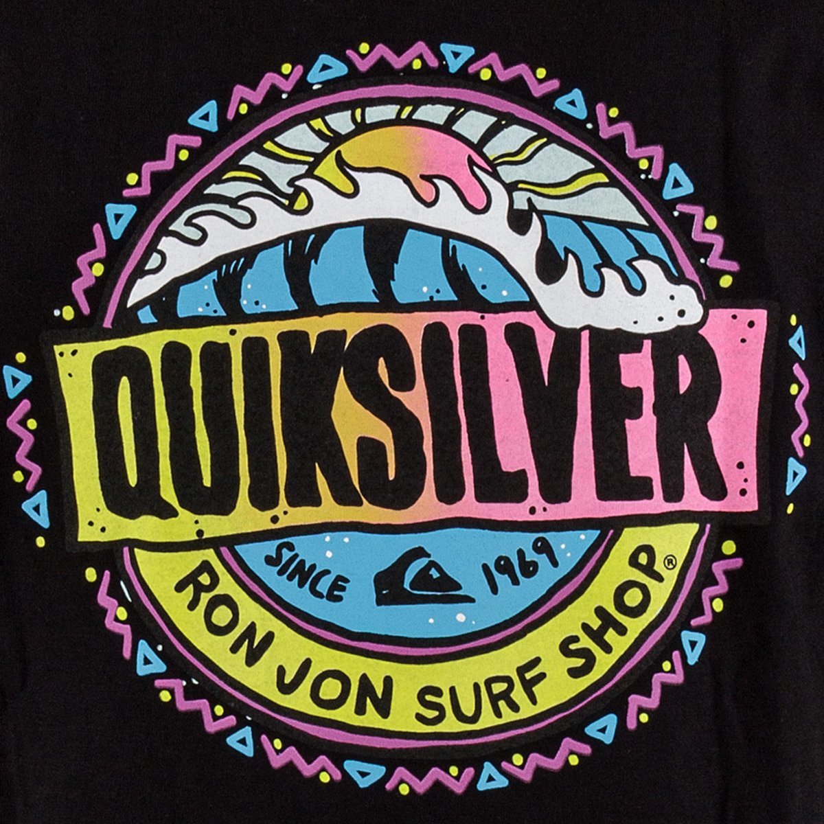 Quiksilver Ron Jon Black Break Loose Tee