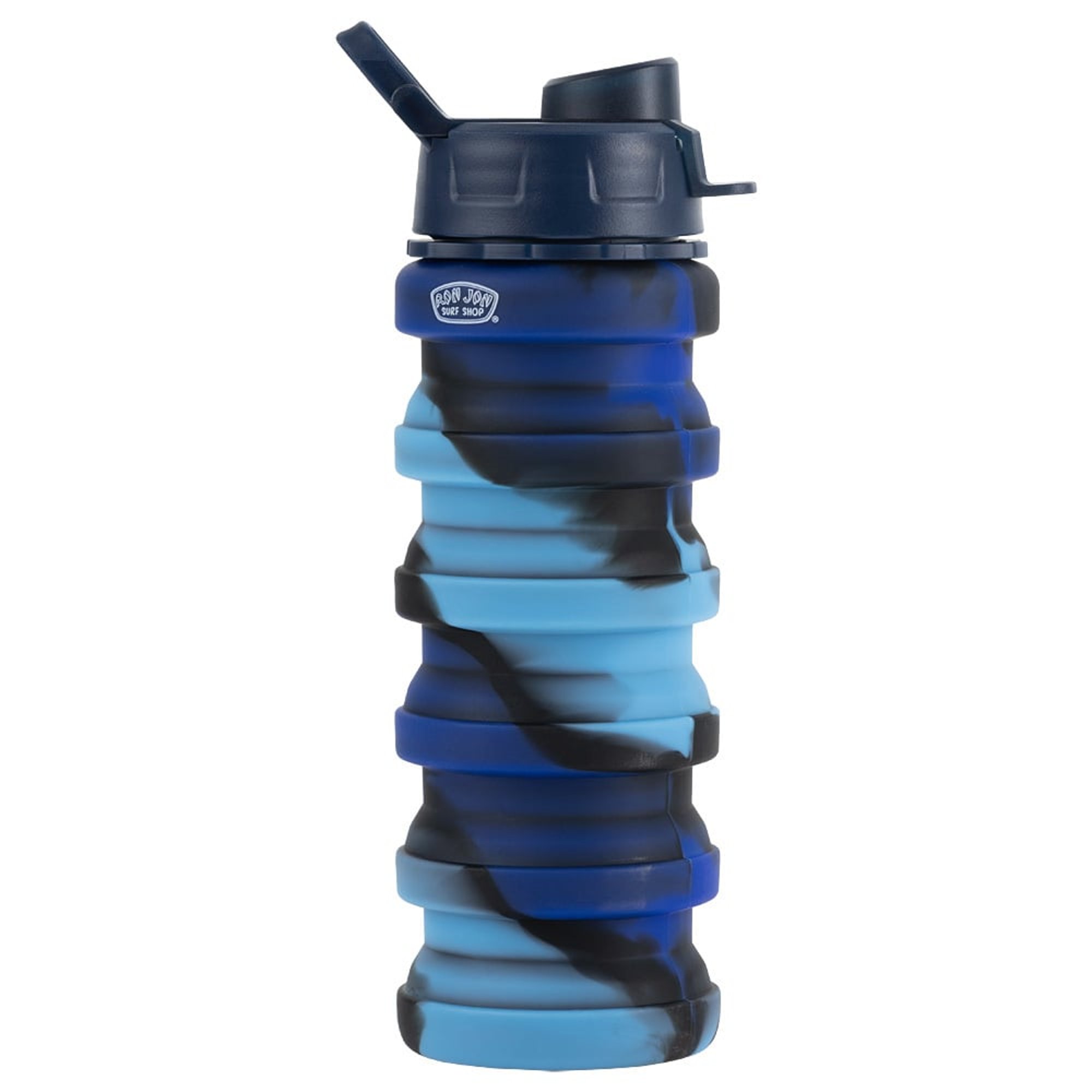 Ron Jon Blue Tie Dye Expanding Water Bottle