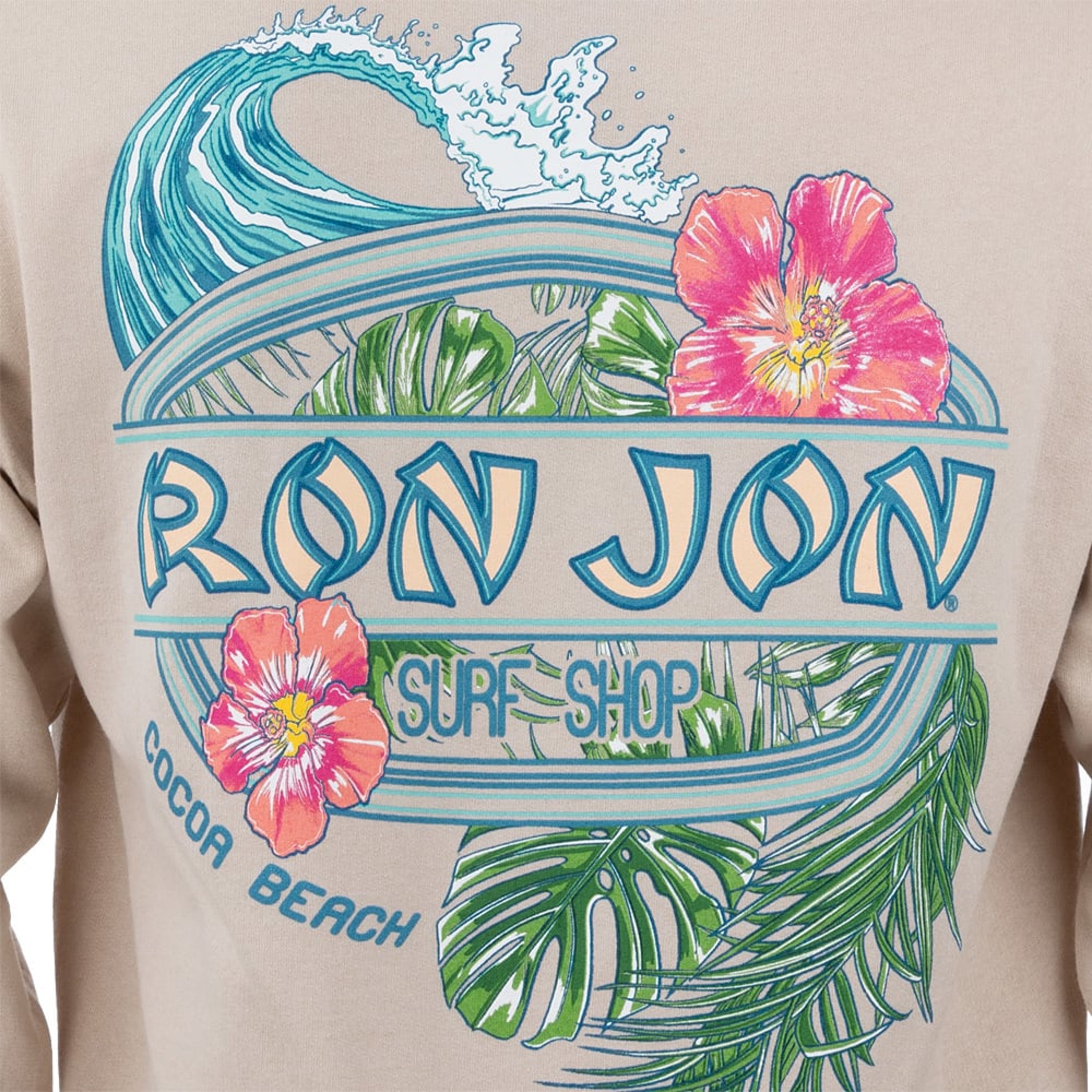 Ron Jon Cocoa Beach Floral Surf Hoodie