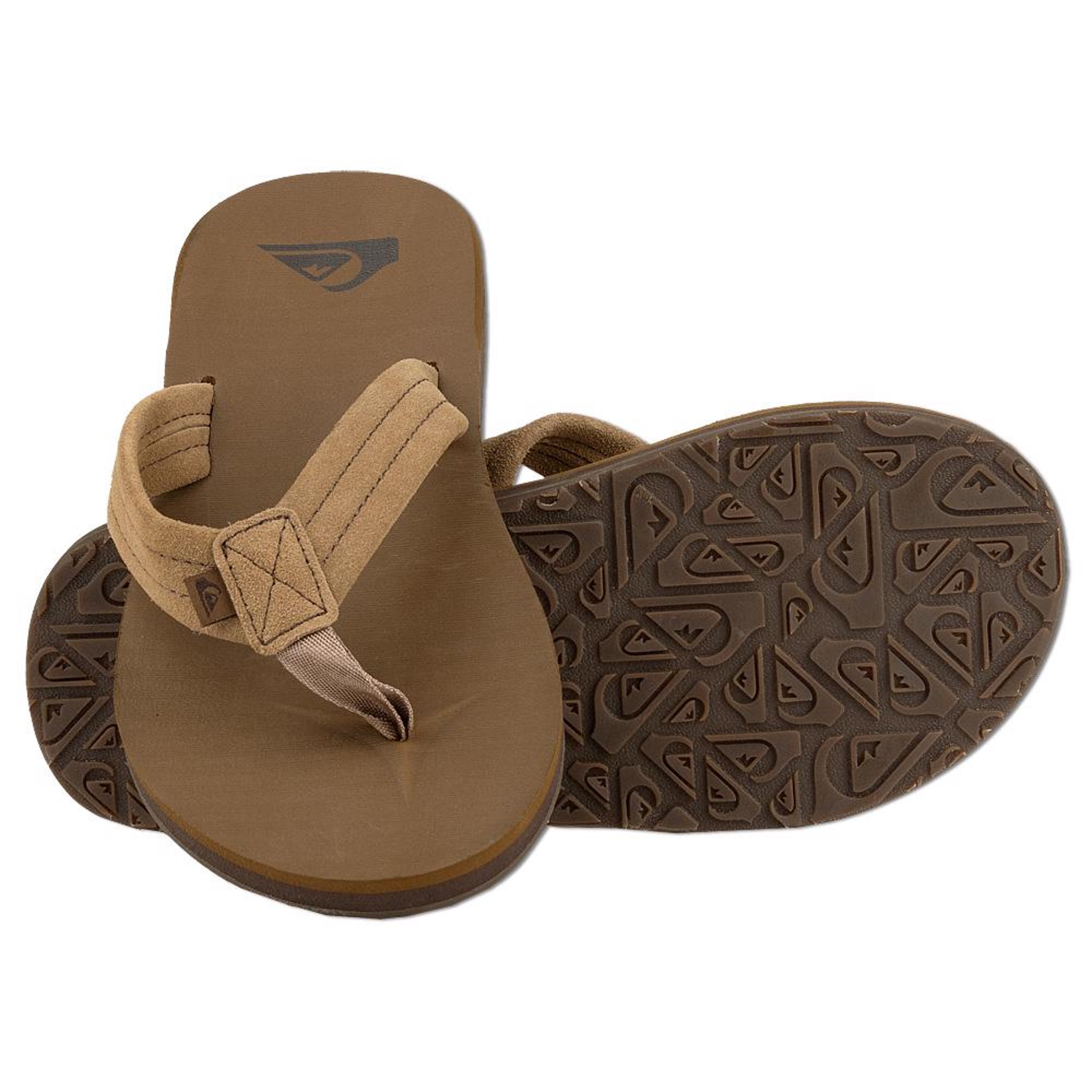 50123763003 quiksilver mens tan carver suede core sandal