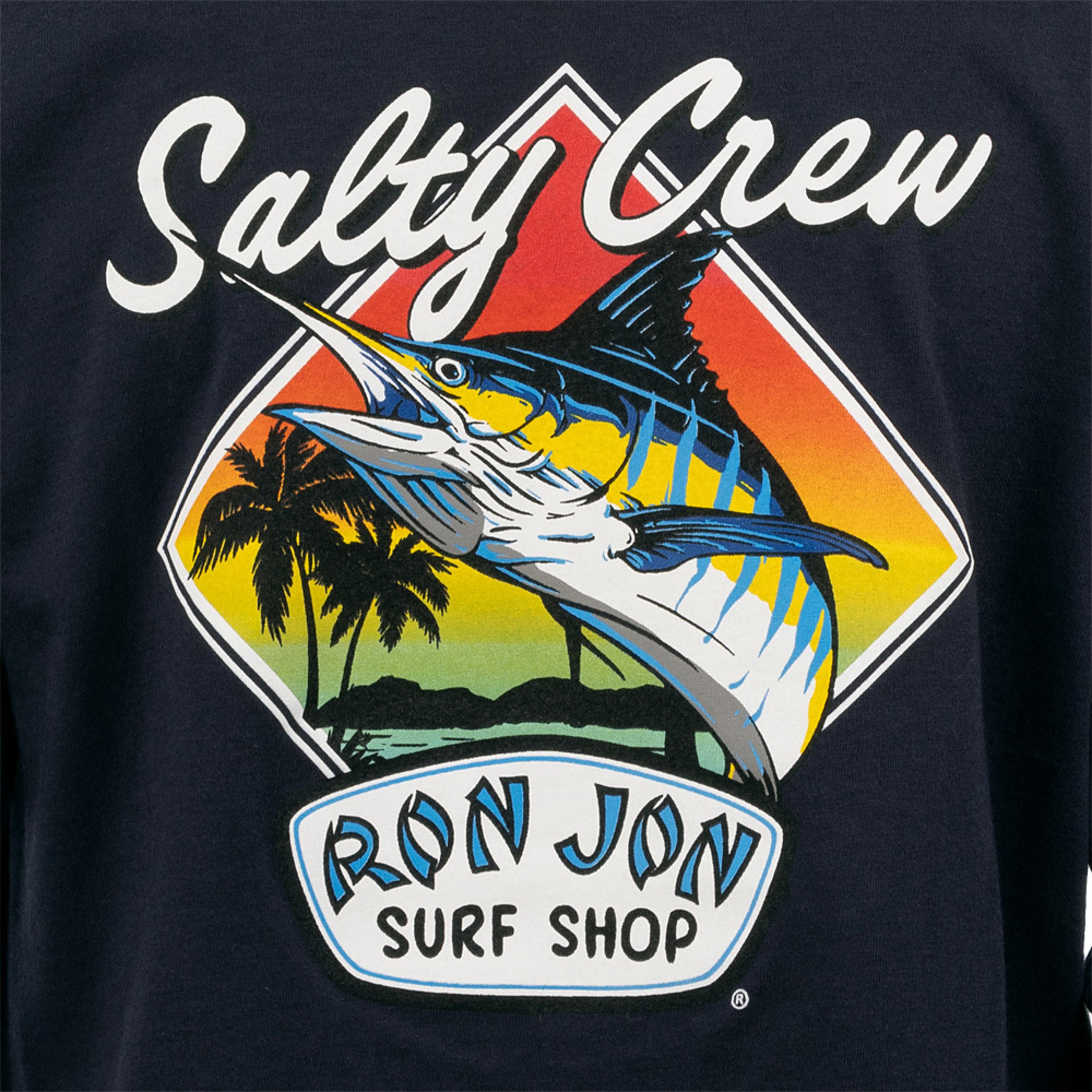 Salty Crew Ron Jon Kids Marlin Sunset Long Sleeve Tee