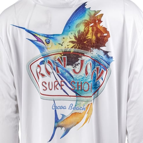 Sailfish - Men's Hooded Performance Fishing Shirt - Best Sun Shirts - Multi-Seasonal - UPF 50+ - Long Sleeve Fishing Shirt - XS