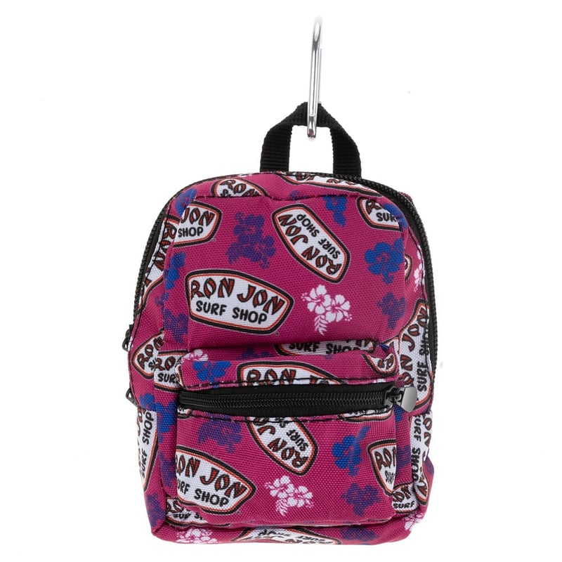 Ron Jon Pink Mini Backpack Purse With Carabiner | Ron Jon Surf Shop