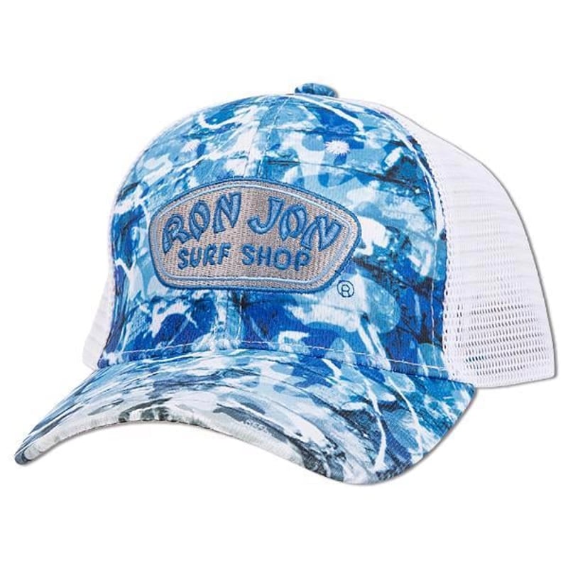 Ron Jon Reel Angler Florida Flage Trucker Hat
