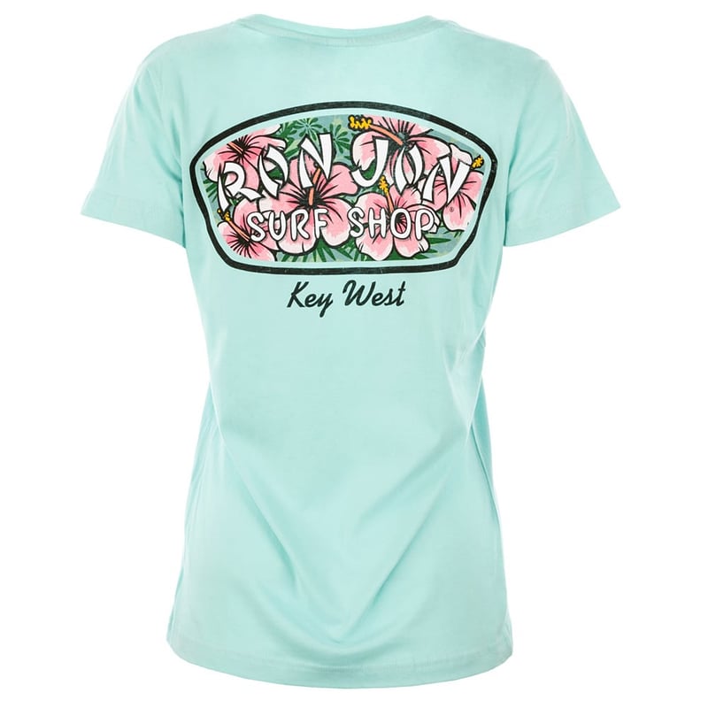 Little Spurs Ladies Fishing Shirt - Hibiscus - Roundyard