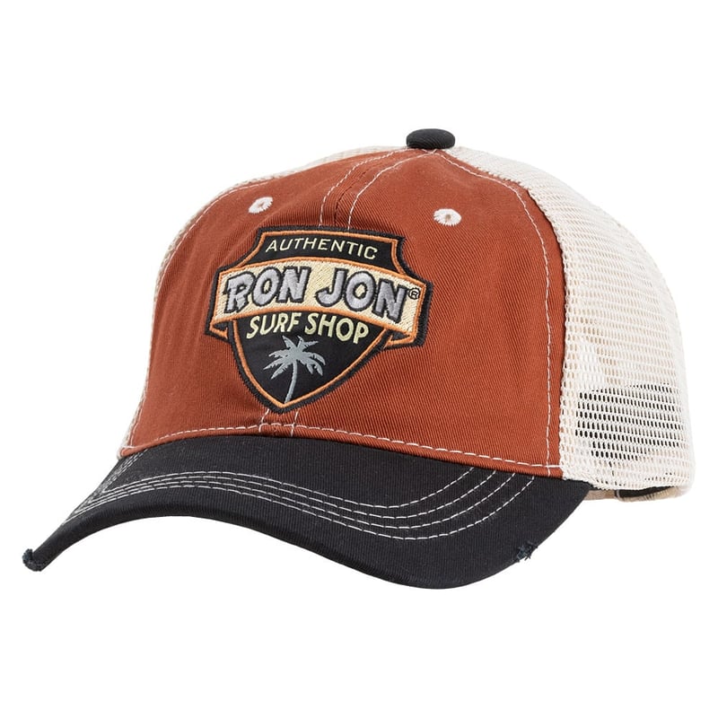 Ron Jon Lone Palm Rust Trucker Cap 