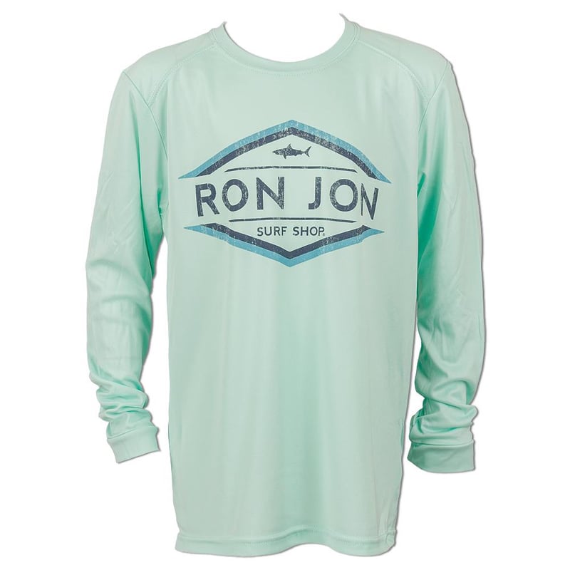 Ron Jon Kids Hardwire Shark Performance Long Sleeve Sun Shirt