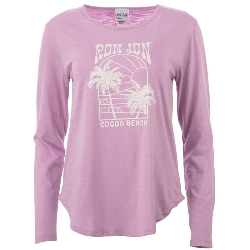 Ron Jon Women's Cocoa Beach FL Tori Slub Long-Sleeve Tee | Ron Jon Surf ...