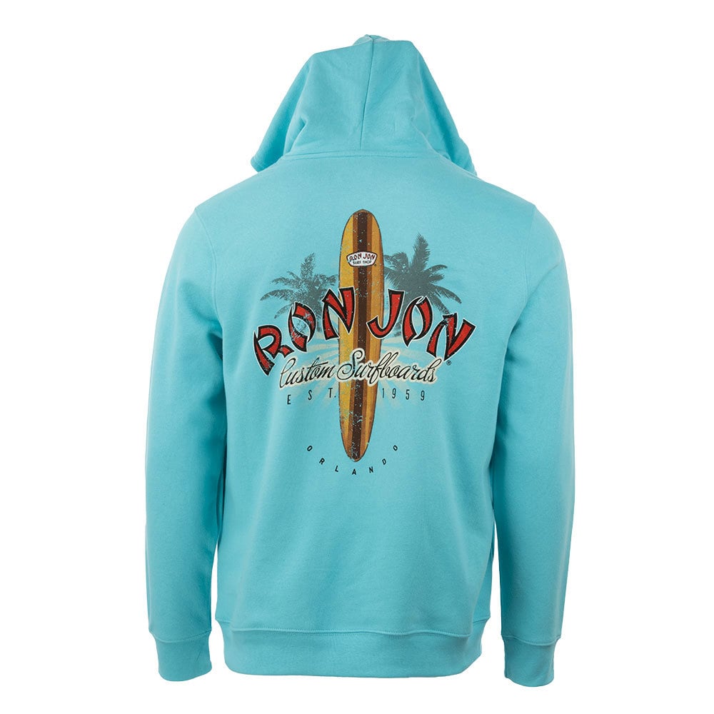 Ron Jon Orlando FL Distressed New Longboard Hoodie Ron Jon Surf Shop