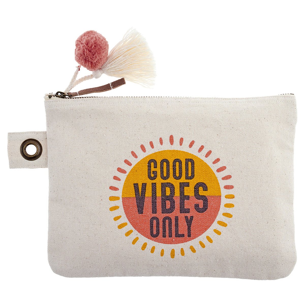 Karma Good Vibes Canvas Pouch | Ron Jon Surf Shop