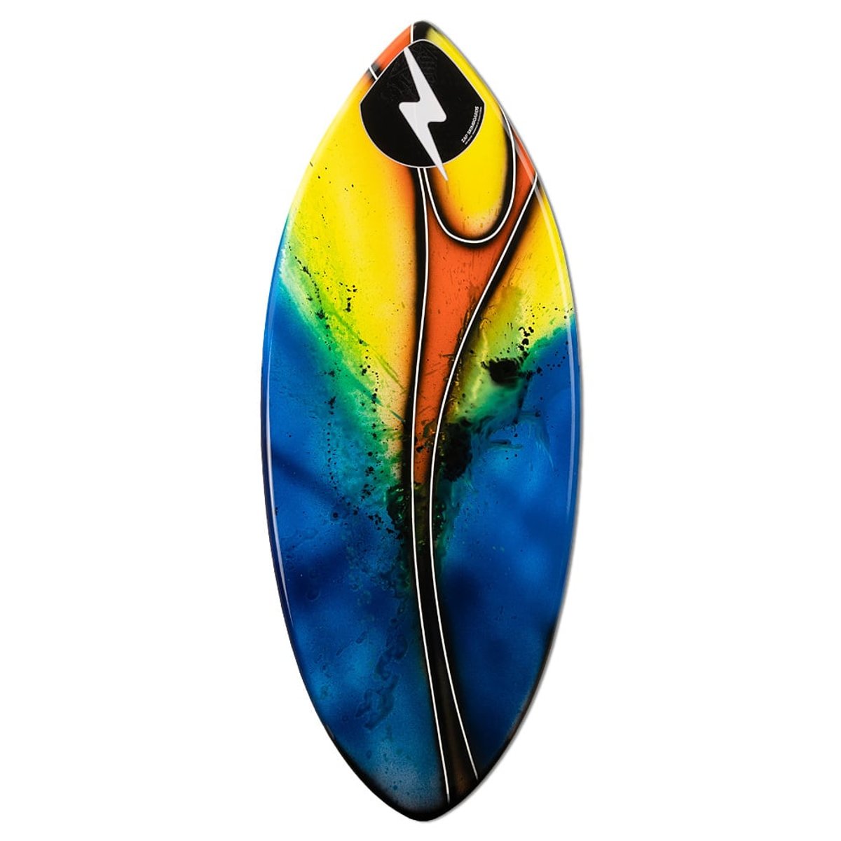 Zap Large Wedge Skimboard with Art - 003 | Ron Jon Surf Shop