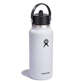 White hydro flask 32 oz 2025 with straw