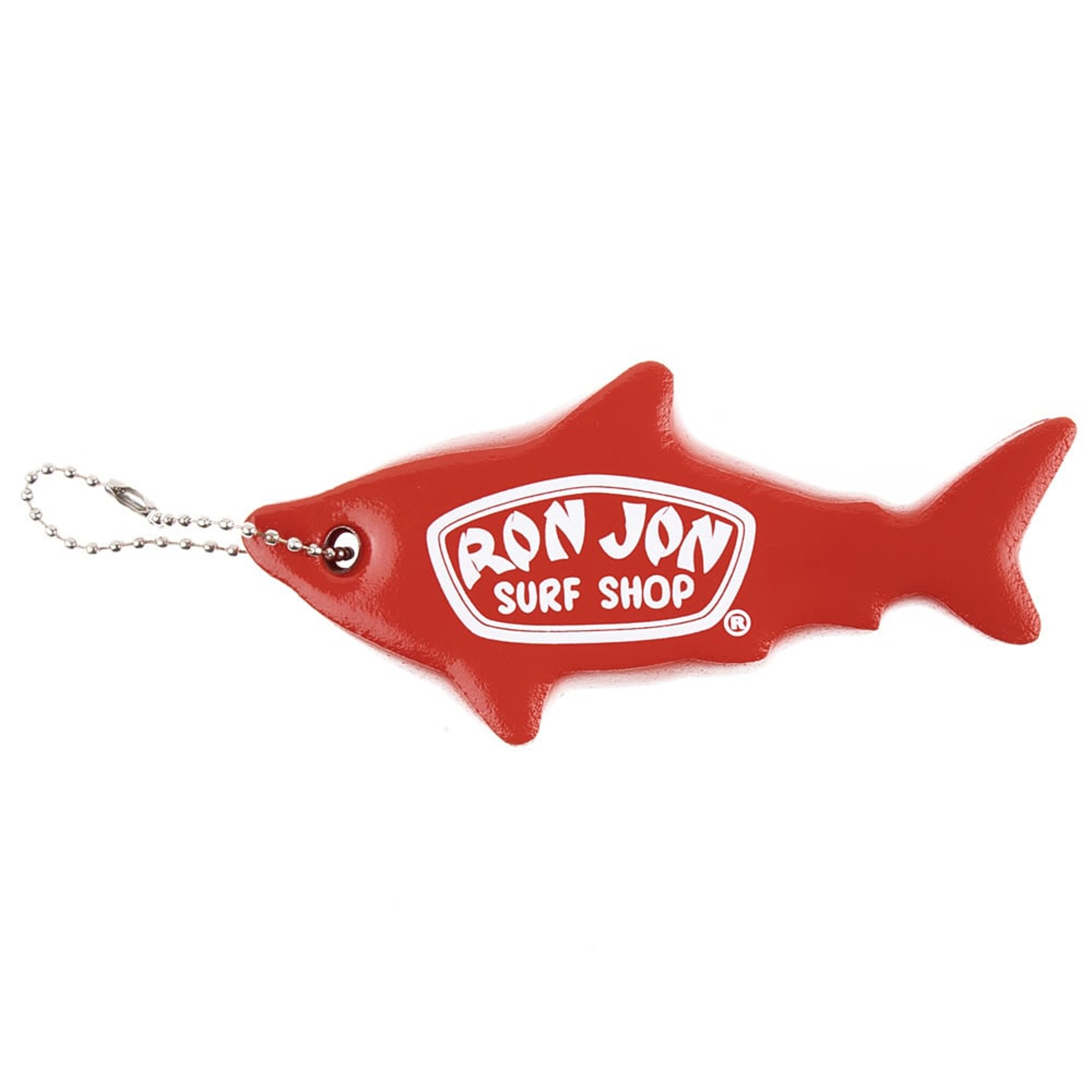 Ron Jon Red Shark Floating Keychain - Accessories | Ron Jon Surf Shop