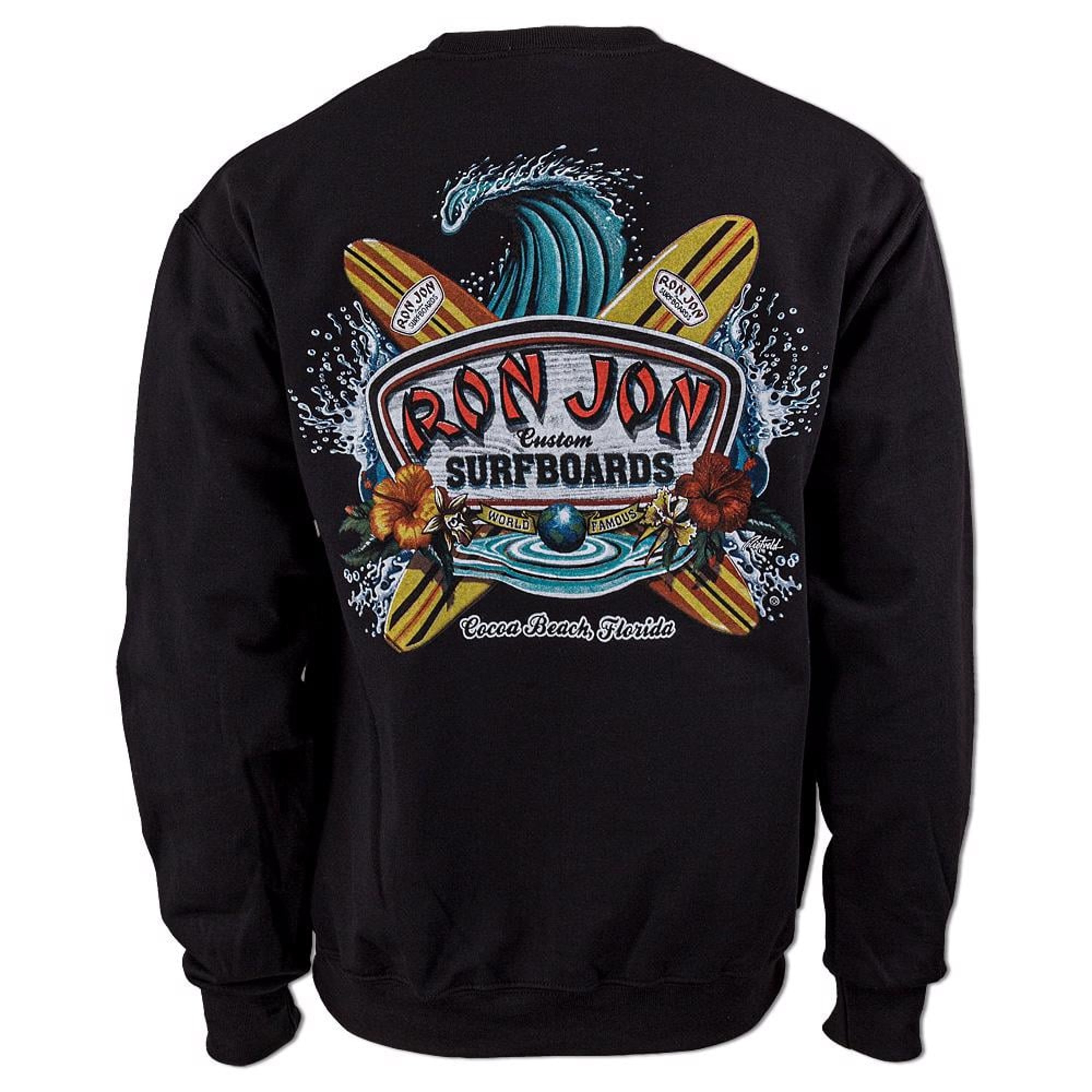 Ron jon crewneck discount sweatshirt