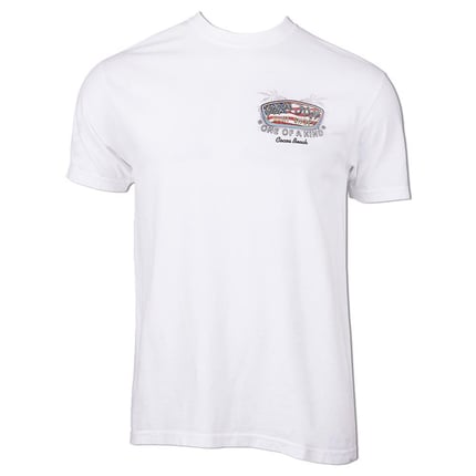 Ron Jon Cocoa Beach FL Distressed Faded Flag V2 Tee | Ron Jon Surf Shop