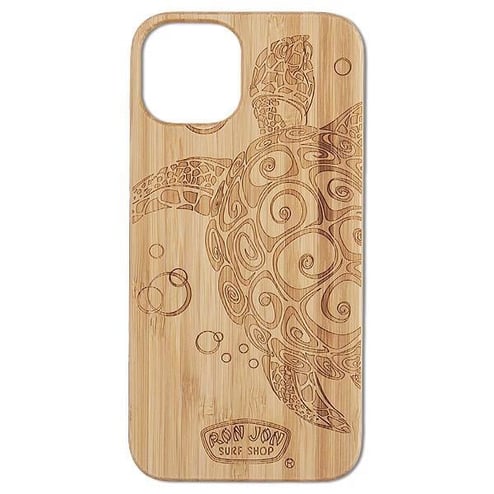 Ron Jon iPhone 13 Turtle Wooden Case Phone Accessories Ron Jon