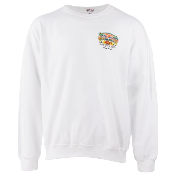 Ron Jon Hippie Waves V2 Crew Neck Pullover Ron Jon Surf Shop