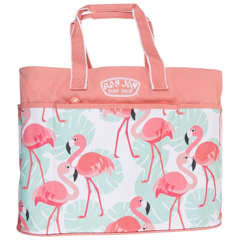 Flamingos Weekender Beach Bag, summer outlet beach tote